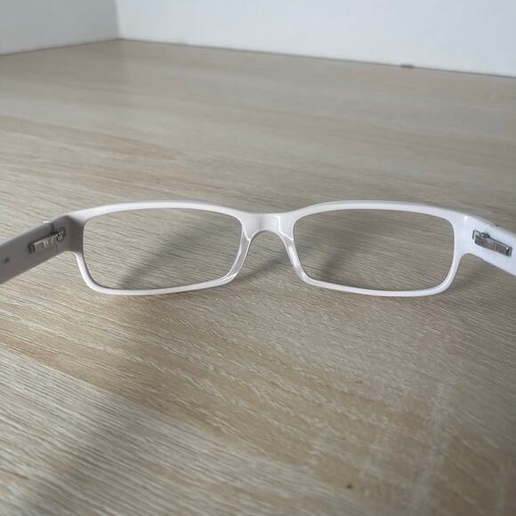 Ray-Ban RB5114 2097 Rectangle Black White Eyeglasses Frame Only 52-16-135 - Picture 5 of 8